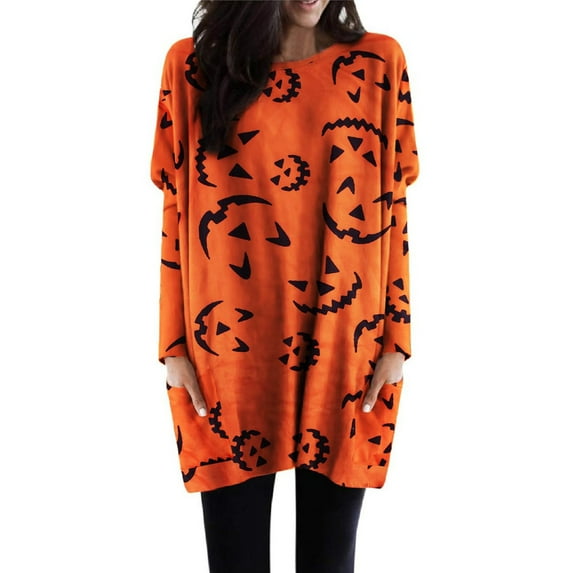 JIKNTTR Tunic Tops For Women Loose Fit Thanksgiving Graphic Tee Casual Long Sleeve Shirt Vintage Ethnic Round Neck Long Bohemian Shirt Womens Dandelion Graphic T-Shirts