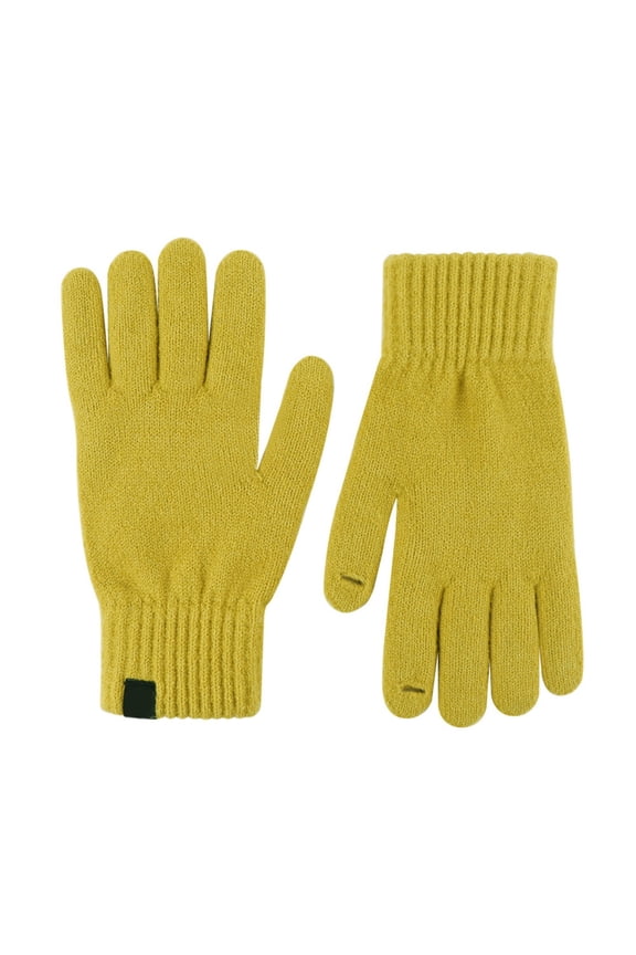 Winter Gloves For Women Winter Warm Touch Screen Gloves Cable Knit Wool Fleece Lined Mittens For Women