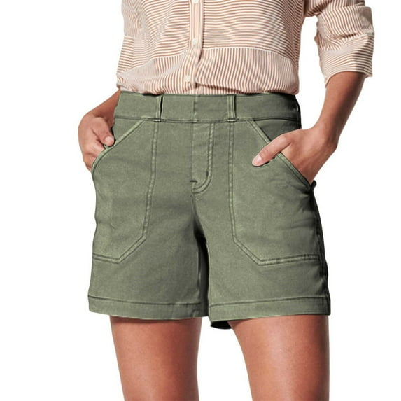 JIKNTTR Women's 2025 Summer Shorts Women's Shorts Regular Suit Hiking Shorts With Pocket Casual Sports Shorts Comfy Elagant Work Outfits
