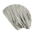thumbnail image 1 of JIKNTTR Women's Slouchy Beanie Soft Sleeping Cap Soft Comfy Stretch Head Wrap Cap Retro Turban Hats Chemo Hat For Cancer Patient Soft Caps, 1 of 1