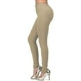 thumbnail image 1 of JIKNTTR Womens Jeans Stretchy Pants Skinny Trendy Jeggings Fashion High Waisted Jeans Tight Denim Pants Streetwear Denim Pant, 1 of 2