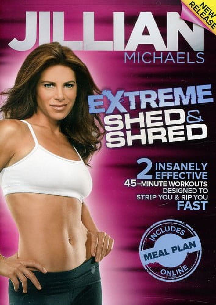 JILLIAN MICHAELS-EXTREME SHED & SHRED (DVD) (DVD) - image 1 of 2