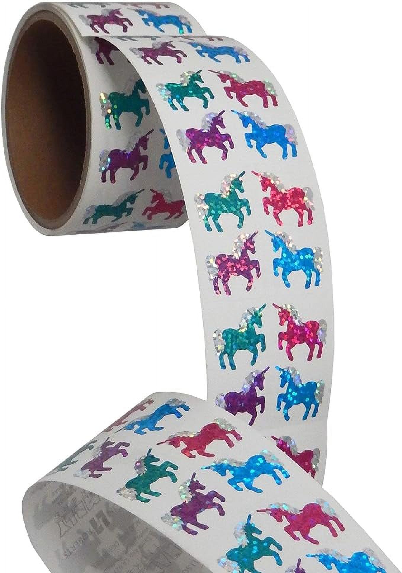 Jillson ＆ Roberts Bulk Roll Prismatic Alphabet Stickers, Royal Blue, 50 Repeats