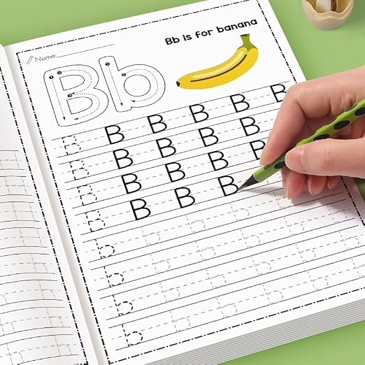 JILLUMI Alphabet Tracing Workbook A-Z,30 Pages Letter Tracing and