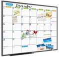 thumbnail image 1 of JILoffice Monthly Calendar Whiteboard 48" x 36" Dry Erase Calendar Board Wall Mount Schedule Planner, 1 of 6