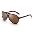 thumbnail image 1 of JIM HALO Polarized Aviator Sunglasses Men Women Oversize Plastic Driving Glasses (Tortoise Frame / Polarized Brown Lens), 1 of 7