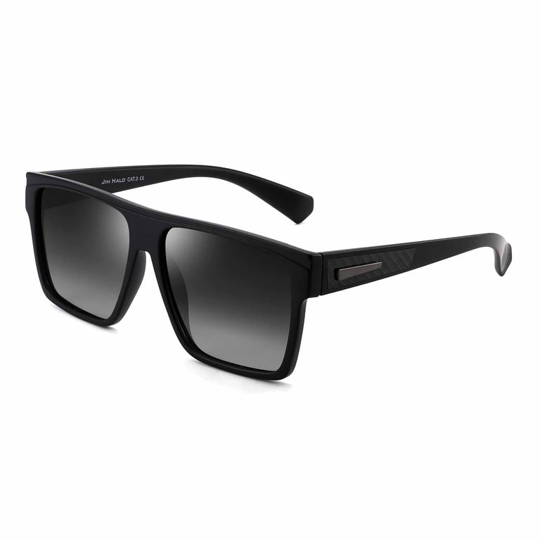 Square Polarized Sunglasses UV Protection Oversized Flat Top Fashion Driving Flat Top Polarized Sunglasses Square UV400 Outdoor Driving  main image 3