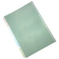 thumbnail image 1 of NICERIO 4 Sets PP Binder Tab Dividers for Notebook, Document Organization and Classification, Office and School Supplies, 1 of 6