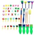 JIMING 47 Pieces Kids Painting Kits Early DIY Learning Include Painting