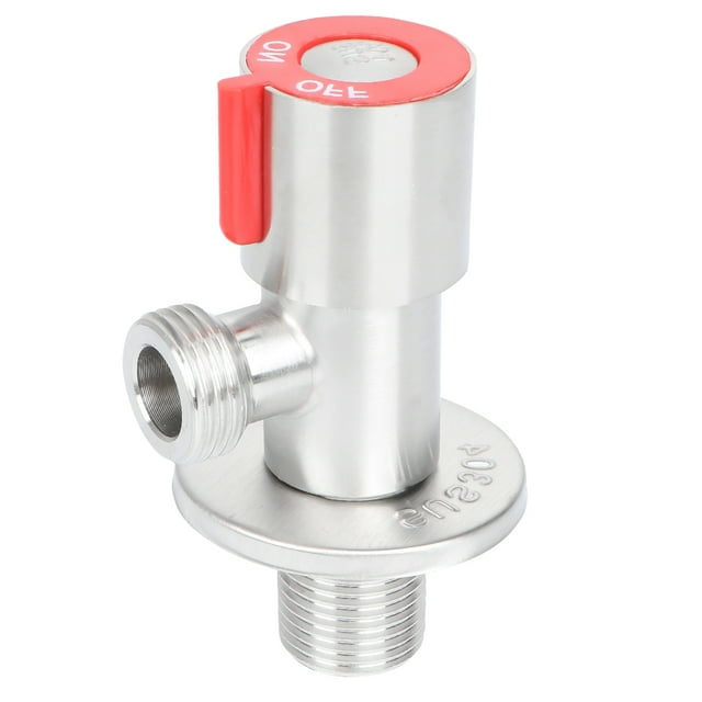 JIMING Bathroom Angle Stainless Steel Leadfree Shut Off Vavle for