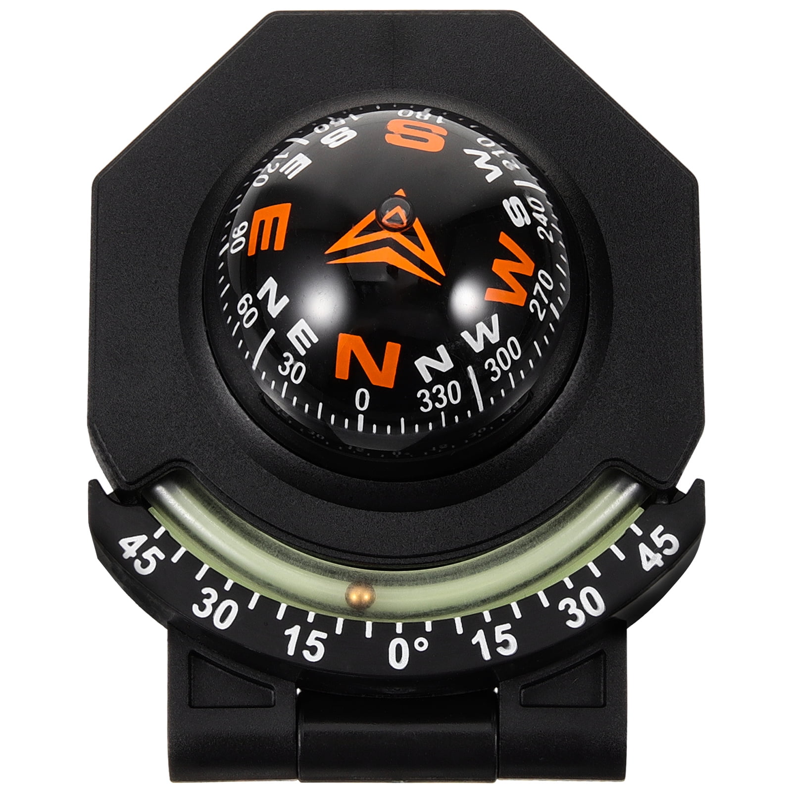 JIMING Car Compass Ball Shaped Compass Dashboard Vehicle Compass Supply