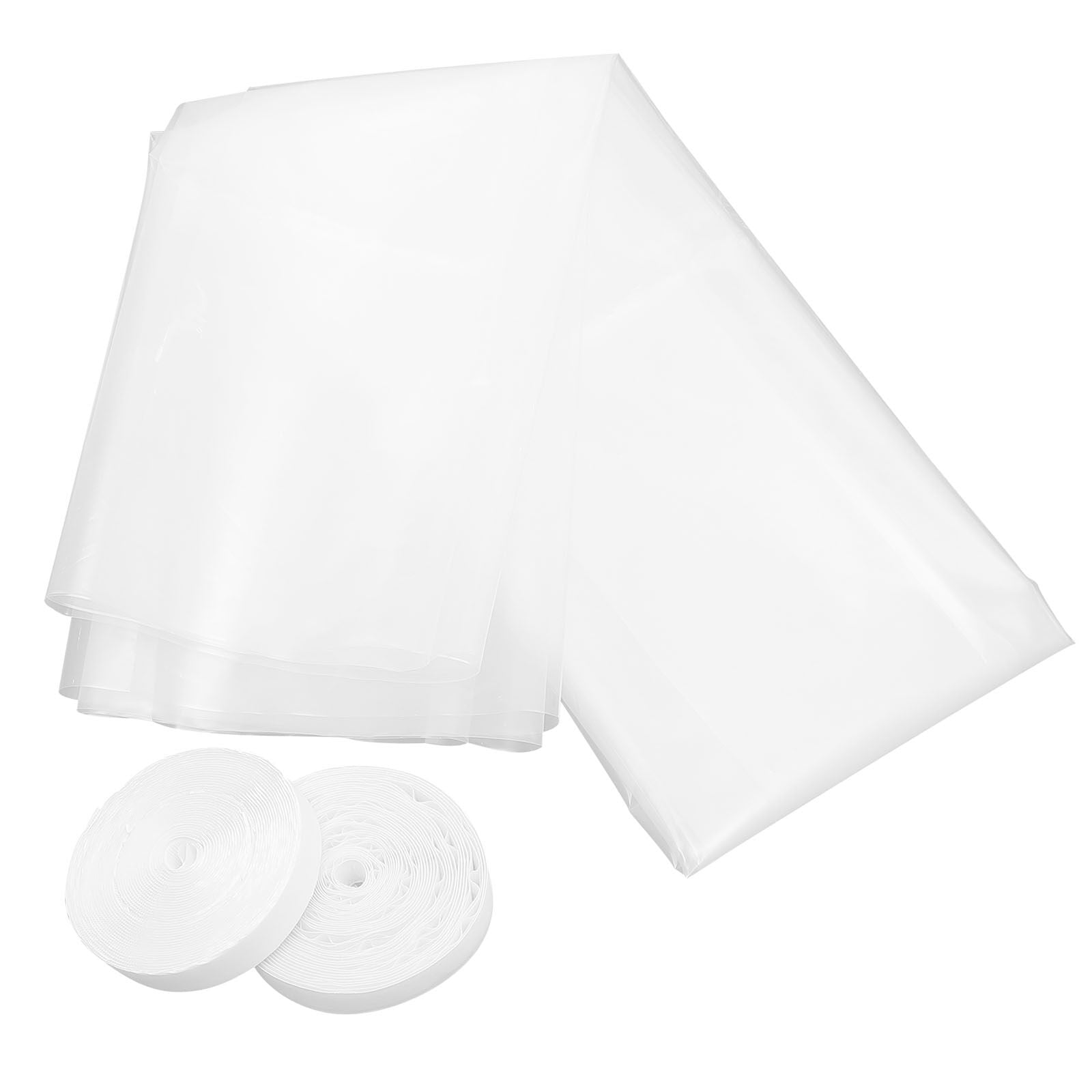 JIMING Window Film Insulation Window Winterizing Kit Winter Window Seal