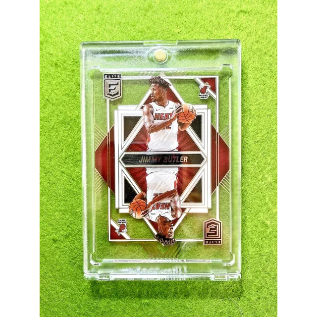 JIMMY BUTLER CLEAR ERROR CARD JERSEY 22 HEAT 2021 Elite DECK Jimmy