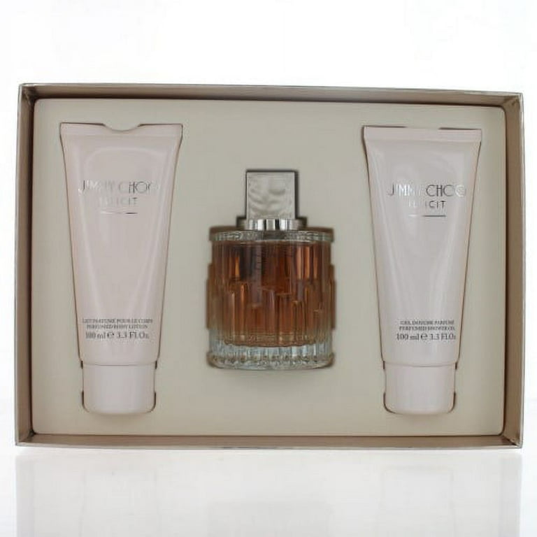 JIMMY CHOO ILLICIT by Jimmy Choo 3 PIECE GIFT SET 3.3 OZ EAU DE PARFUM Women Walmart