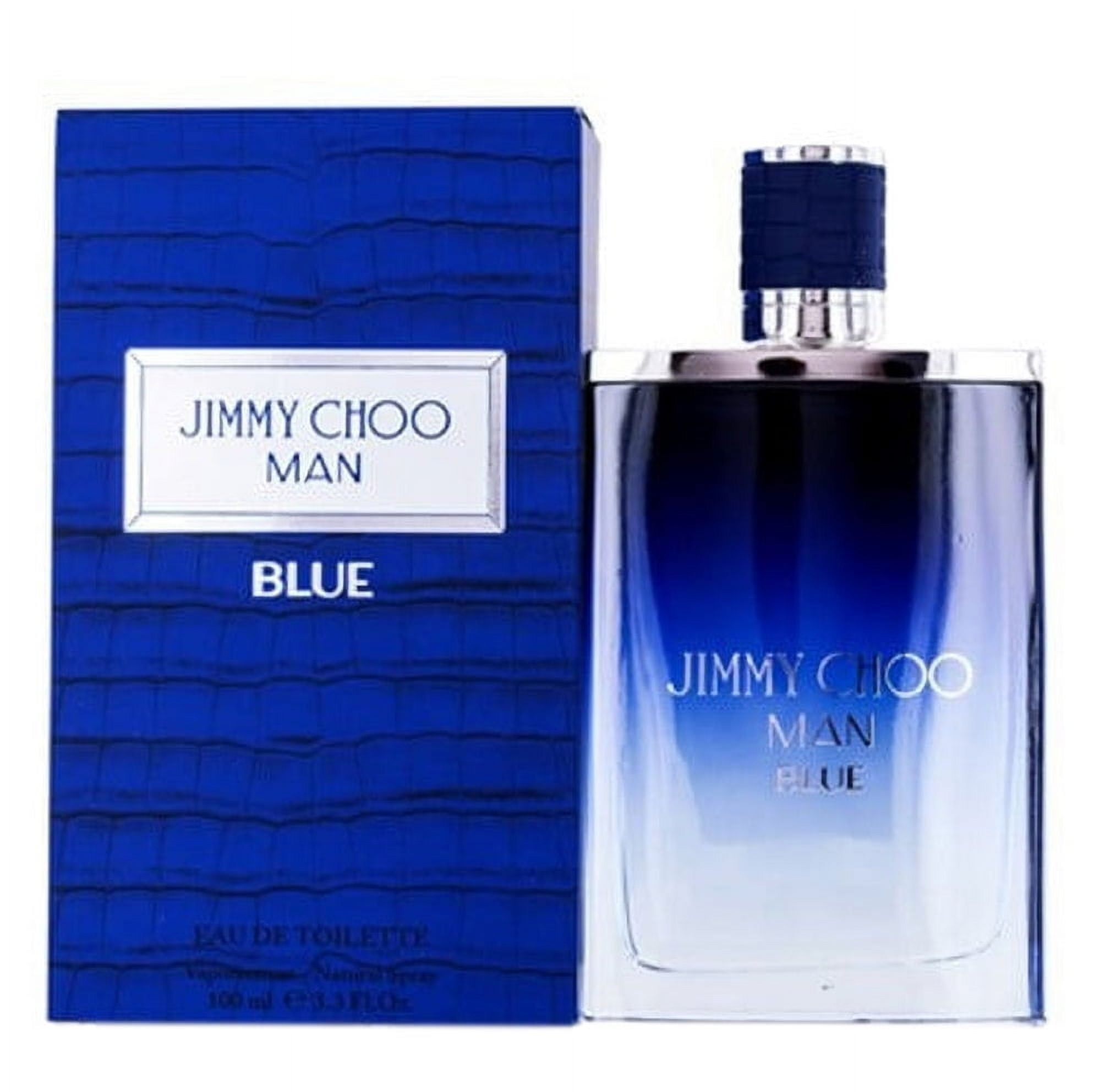 Jimmy Choo Man Blue EDT Cologne Spray 3.3 Oz (100 mL) - Fragrance
