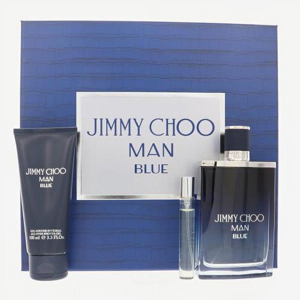 Jimmy Choo Man Blue Cologne Gift Set for Men, 3.3 Oz - Walmart.com