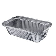 JIMUMU Aluminum Foil Grill Pans 7.87” x4.37” Disposable Aluminum Foil Pans, 20-Pack