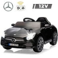 thumbnail image 1 of JIMUPARK 12V Licensed Mercedes-Benz CLS 350 Kids Ride On w/Remote Control,Music, Bluetooth, LED Lights, Slow Start, Spring Suspension, Electric Cars Toys for Toddlers Boys Girls Aged 2+, Black, 1 of 9