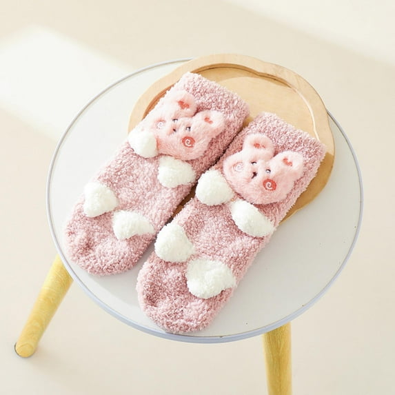 JINCBY Clearance, And Winter Plush And Thick Baby Socks, Long Tube, Newborn And Baby - Home, Children's Floor Socks Gift for Women