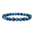 thumbnail image 1 of JINCBY Clearance,Blue Gold Beaded Bracelet Colorful Bracelet Sports Bracelet Bracelet Stretch Bracelet Gift for Women, 1 of 1