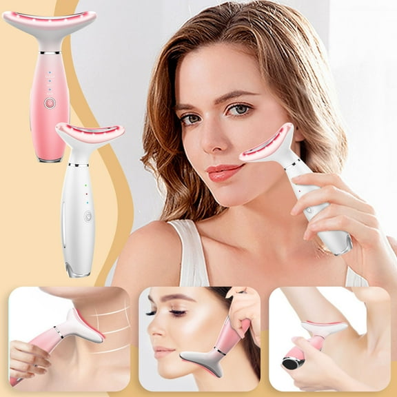 JINCBY Clearance,Colorful Neck Beauty Instrument To The Legal Lines Neck Lines Lifting, Face And Neck Heating Introducer Beauty Instrument Gift for Women