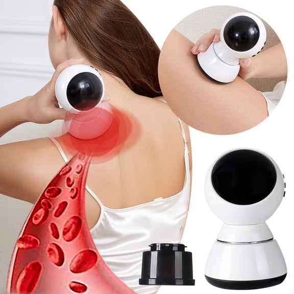 JINCBY Clearance,Electric Scraping Health Massage Apparatus Cupping Apparatus Electric Scraping Dredging Brush Scraping Board Massage Apparatus Gift for Women