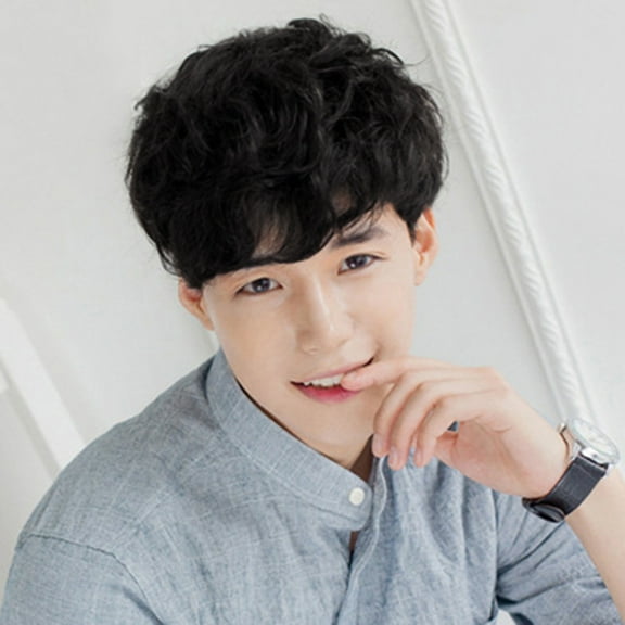 JINCBY Clearance, Fashion Synthetic Short Wigs for Men Wig Man Male Brown Black Wig New Gift for Women