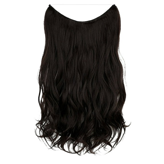 JINCBY Clearance,Fashionable Wig Women's Long Curly Hair Is Big, Natural One-piece Hairpiece With Fishline Hairpiece Extension Gift for Women