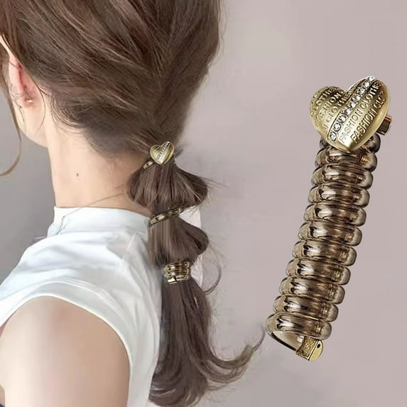 JINCBY Clearance,Hair Ties, Hair Weaving Artifact, Hair Styling Clip, Suitable For Women's Ponytail To Create A Bubble Braid Gift for Women
