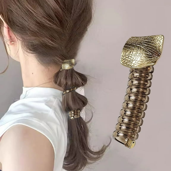 JINCBY Clearance,Hair Ties, Hair Weaving Artifact, Hair Styling Clip, Suitable For Women's Ponytail To Create A Bubble Braid Gift for Women