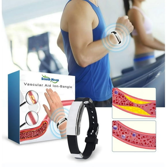 Clearance,Negative Bracelet Men‘s Titanium Steel Bracele The Wristband Emits Negative Body's Energy Channels To Circulation. Gift for Women