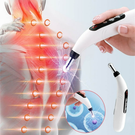 JINCBY Clearance,Rechargeable Pen Automatically Finds Acupoints, Massager, Acupressure Stick, Household Electronic Tool, Dredging Stick Gift for Women