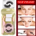 thumbnail image 1 of JINCBY Clearance,Self-adhesive False Eyelashes Without Glue Self-adhesive Eyelashes Quick-adhesive Double Glue Eyelashes With Eyelash Curler, Eyelash Brush Gift for Women, 1 of 2