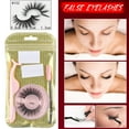 thumbnail image 1 of JINCBY Clearance,Self-adhesive False Eyelashes Without Glue Self-adhesive Eyelashes Quick-adhesive Double Glue Eyelashes With Eyelash Curler, Eyelash Brush Gift for Women, 1 of 2