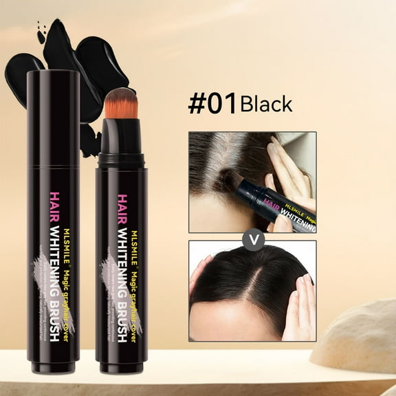 JINCBY Skin Care,Disposable Hair Stick Portable Blacking Hair Stick First Aid Quick Cover Hair Hair Colouring Artifact Blacking Hair,Gift for Women，Hot