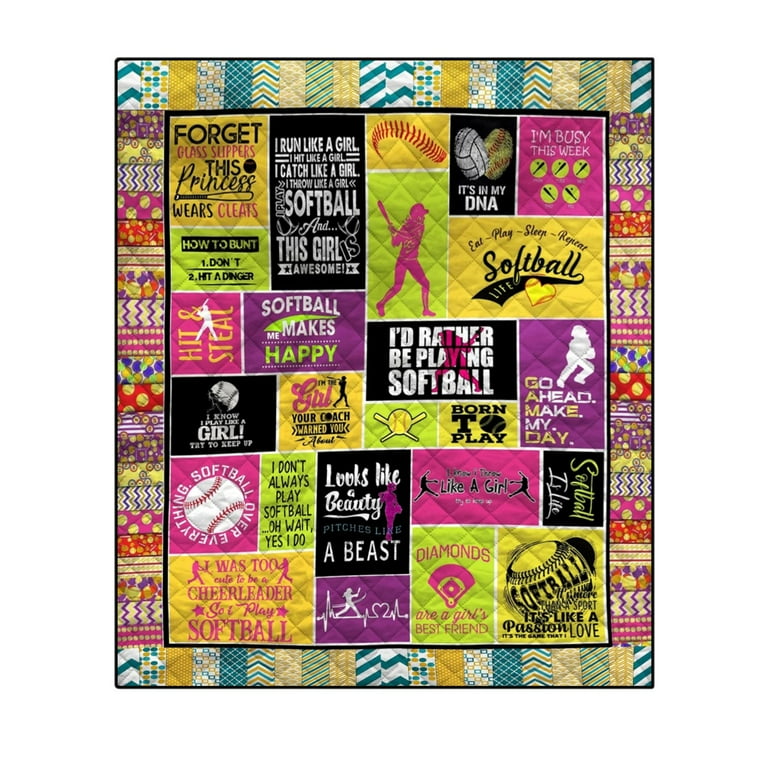 Personalized sports blankets hot sale