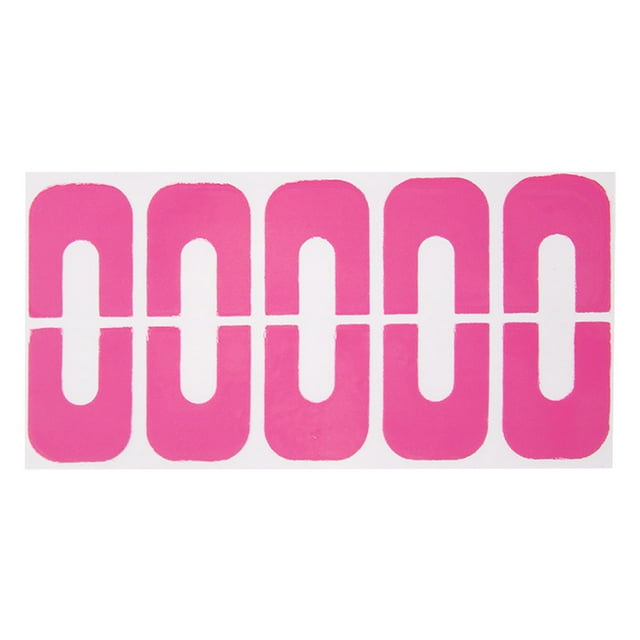 JINCHANG Nail Polish Protector 1 Sheer/10 PCS Disposable Peel Off Nail