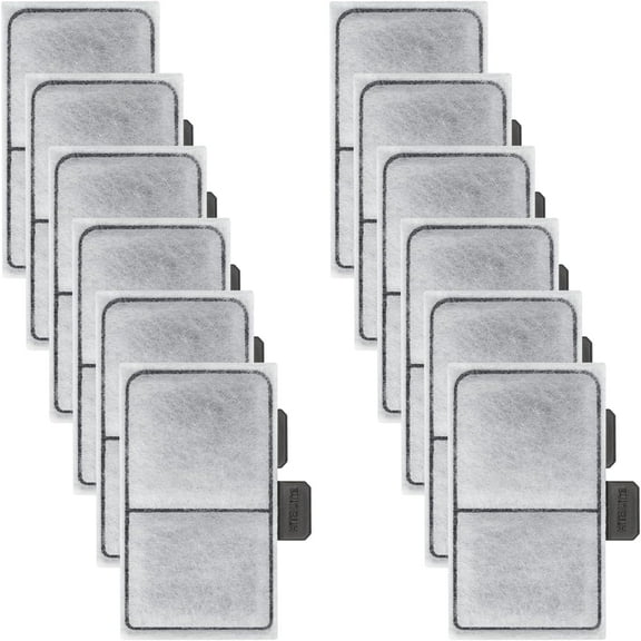 JINDUN 12packs Filter Cartridges for Top Fin EF-S Element and BF5 BETTAFLO