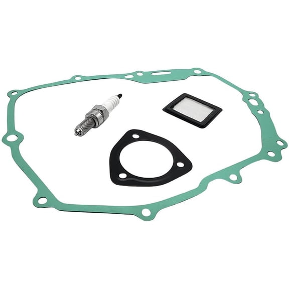 JINFANNIBI Clutch Cover Gasket & Oil Filter Spinner Spark Plug Kit for Honda Grom MSX125 2013-2021 | Complete Engine Maintenance Set 15439-K26-901