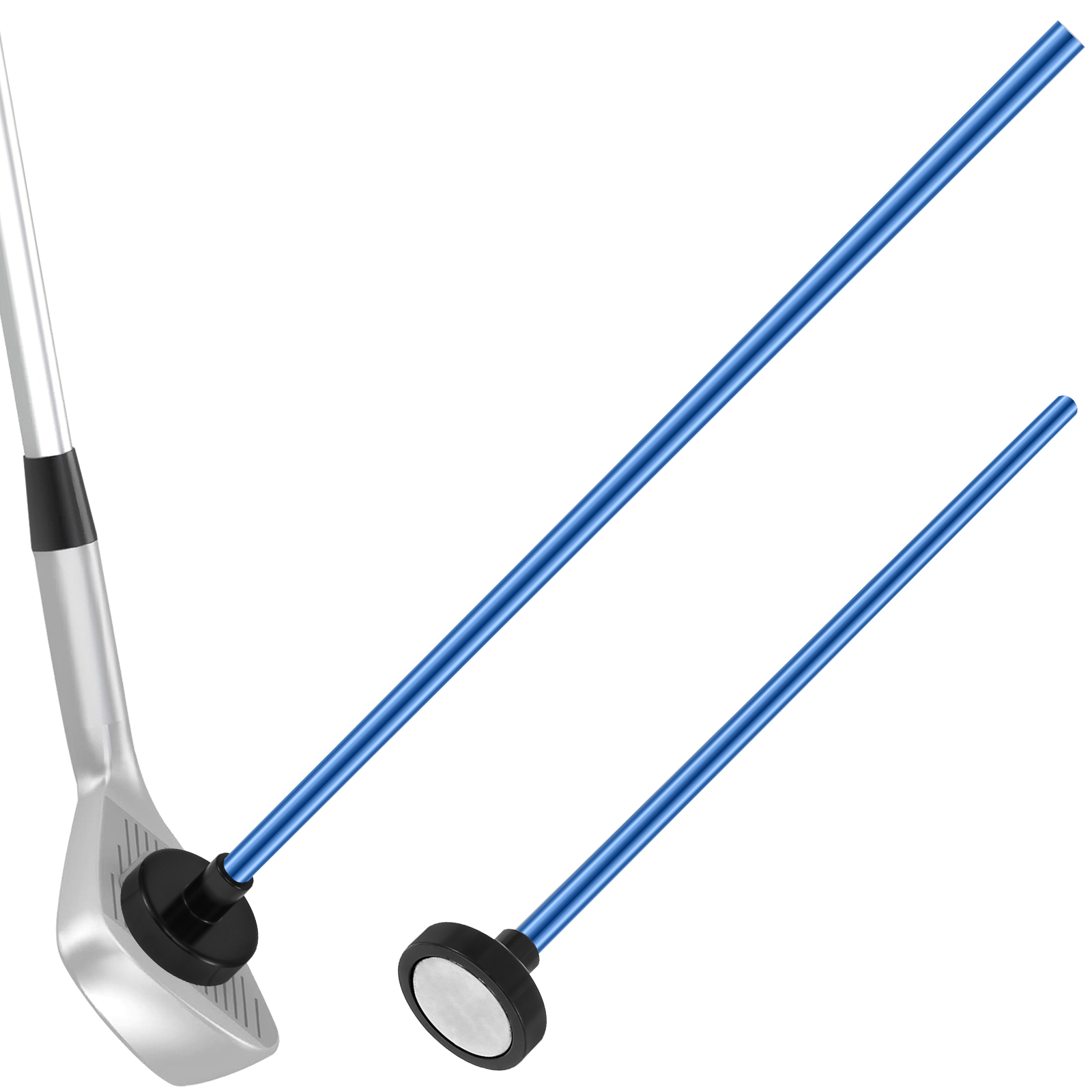 Aide à L'Alignement De Swing De Golf - Magnétique, Jaune, Pour Corriger La Précision Et Améliorer Les Performances