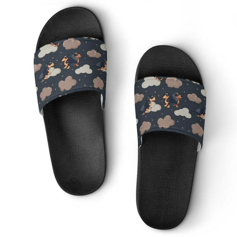 JINGDS Dachshund Dogs With Clouds-77 Slides for Men/Women, Waterproof Bathroom Shower Slippers, Non Slip Sandals for Indoor Outdoor - Walmart.com JINGDS Dachshund Dogs With Clouds-77 Slides for Men/Women, Waterproof Bathroom Shower Slippers, Non Slip Sandals for Indoor Outdoor - Walmart.com