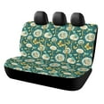 JINGDS Dandelion With Butterflies101 Car Seat Cover, Rear Automotive