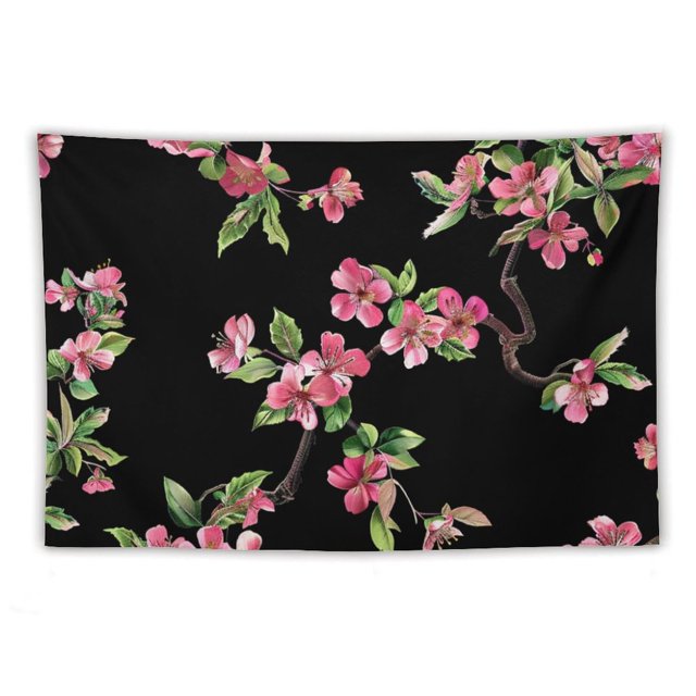 JINGDS Flowers97 Tapestry, Funny Tapestry Wall Hanging, Large Wall