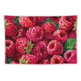 JINGDS Fresh Raspberries749 Tapestry, Funny Tapestry Wall Hanging