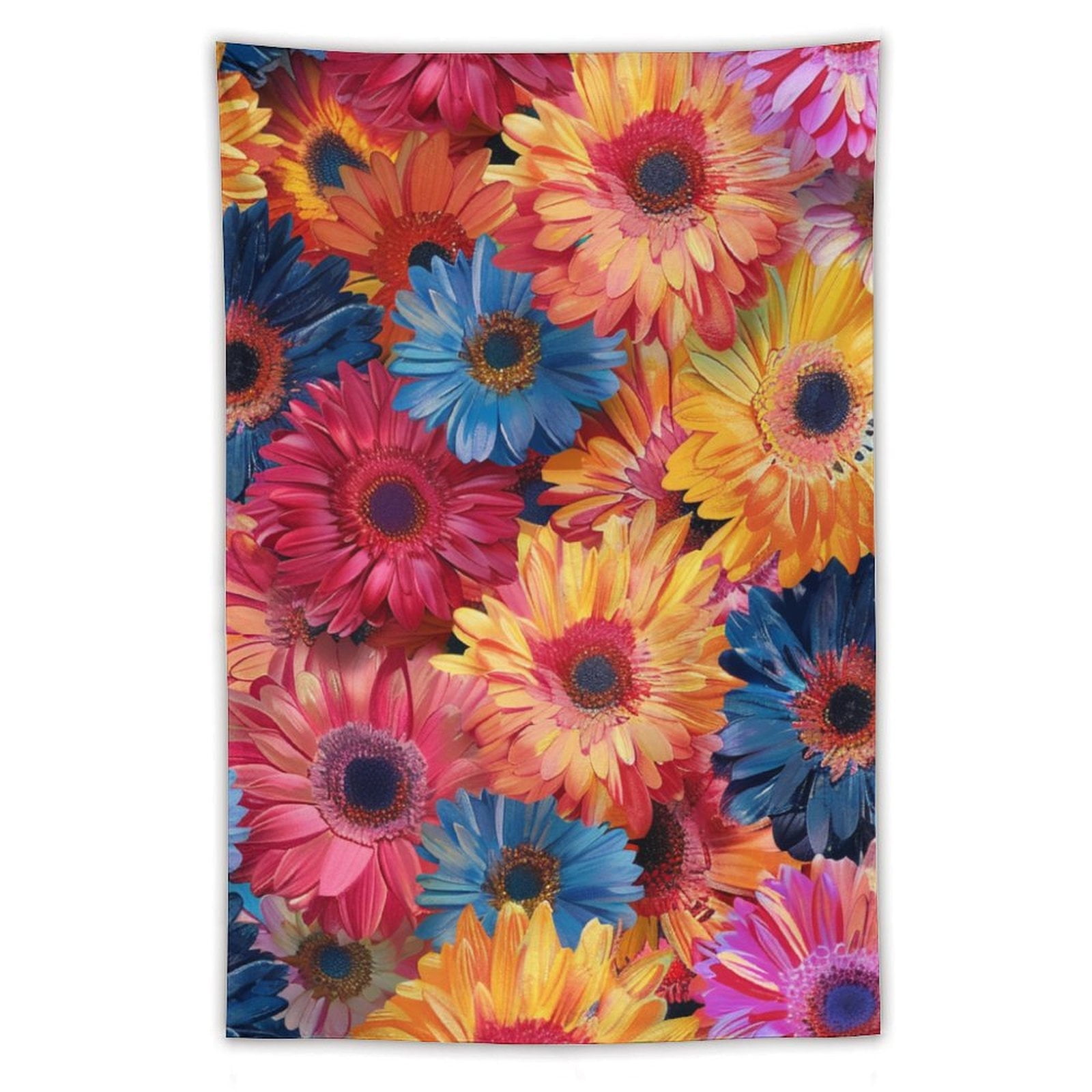JINGDS Vibrant Gerbera 1 Tapestry, Funny Tapestry Wall Hanging, Large