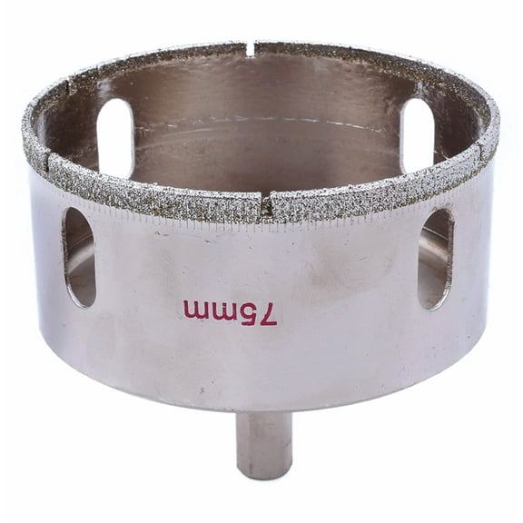 JINGLING 75mm 3" Diamond Hole Saws Drill Bit Masonry Drilling Tools for Stone Glass Tile