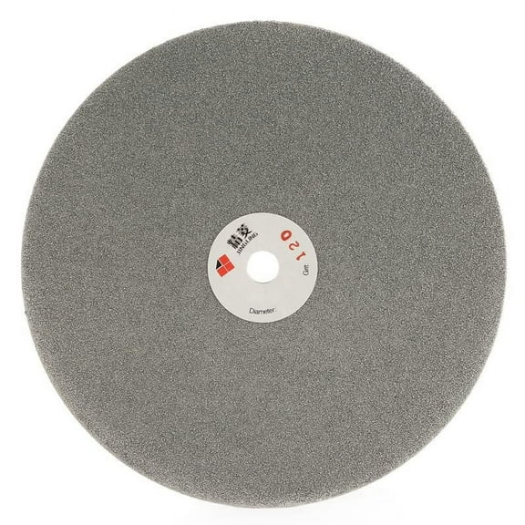 JINGLING 8" inch Diamond Grinding Disc 120 Grit Flat Lap Disk Lapidary Tools for Stone