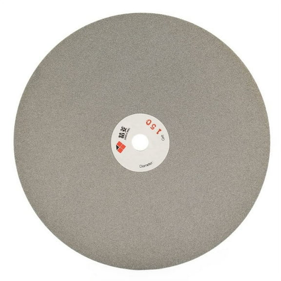 JINGLING 8" inch Diamond Grinding Disc 150 Grit Flat Lap Disk Lapidary Tools for Stone
