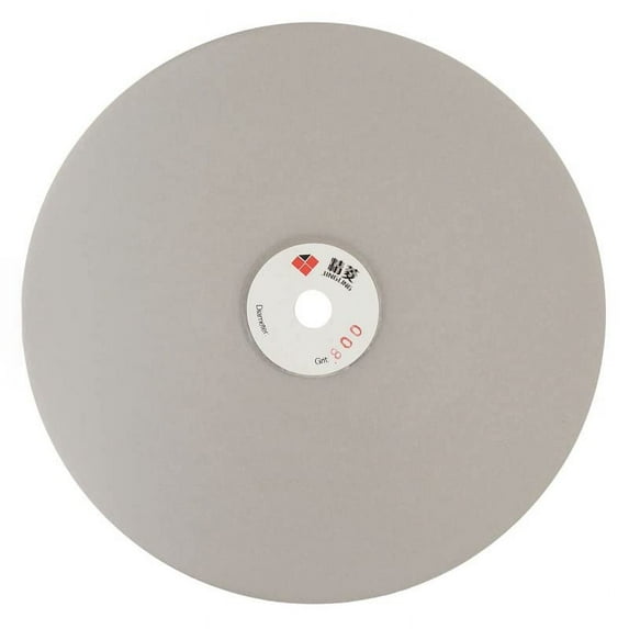 JINGLING 8" inch Diamond Grinding Disc 800 Grit Flat Lap Disk Lapidary Tools for Stone