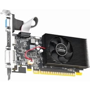 JINGSHA GT 740 4G DDR3 Low Profile Graphics Card, PCI Express 3.0 x16, HDMI/VGA/DVI, Entry Level GPU for PC, SFF and HTPC, Compatible with Win11